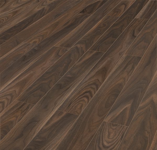 Dark Walnut floors - Angled Shot