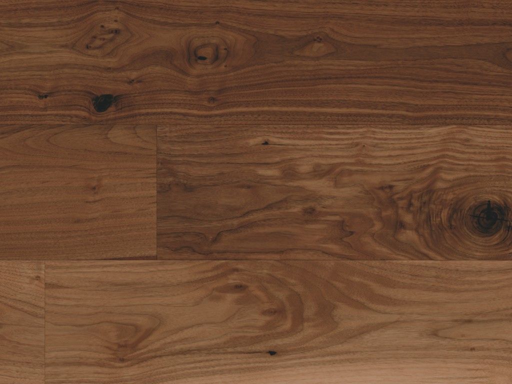 American Walnut flooring close up