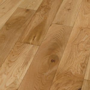 Oak Natural Brushed flooring close up