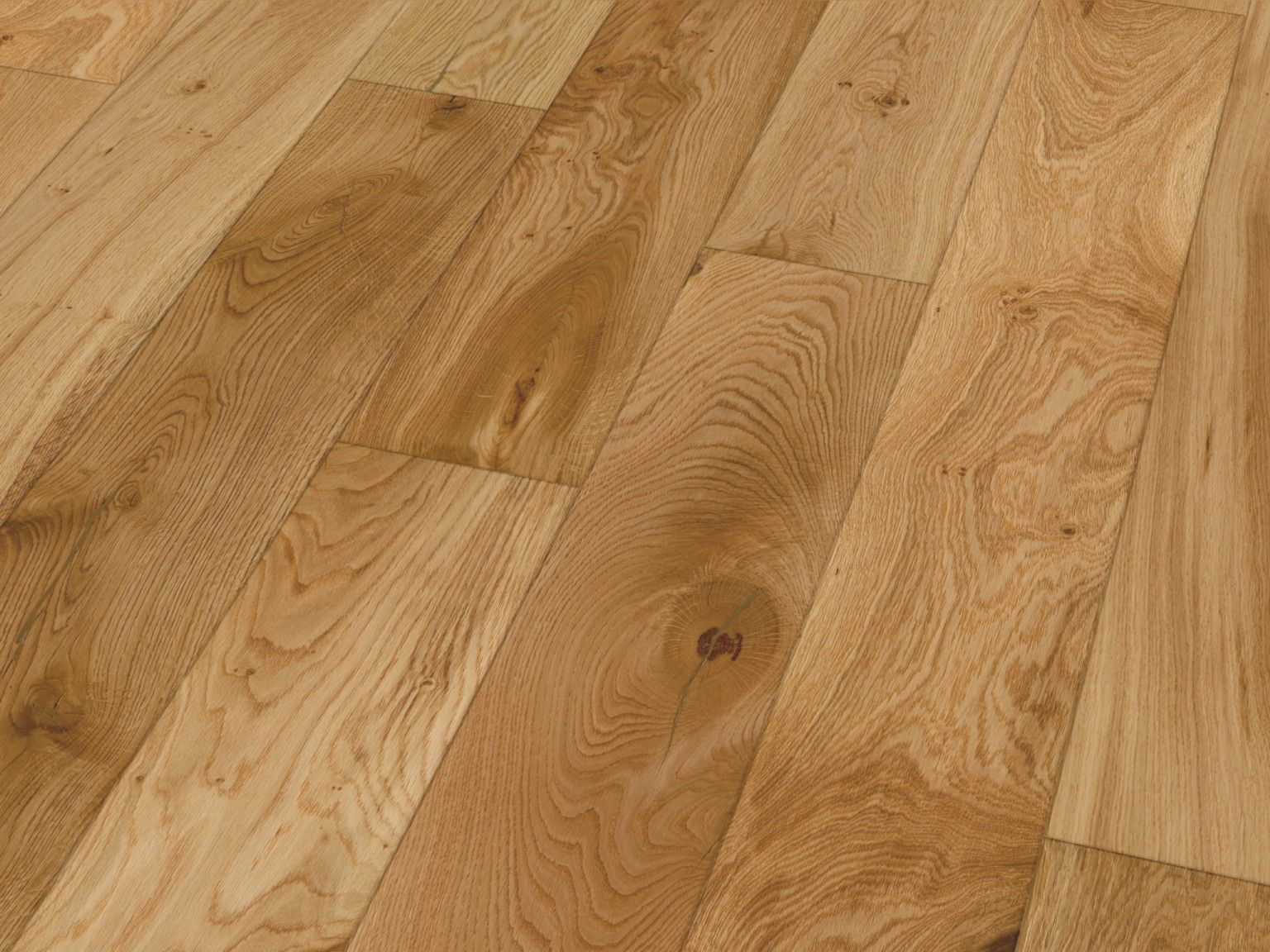 Oak Natural Brushed flooring close up