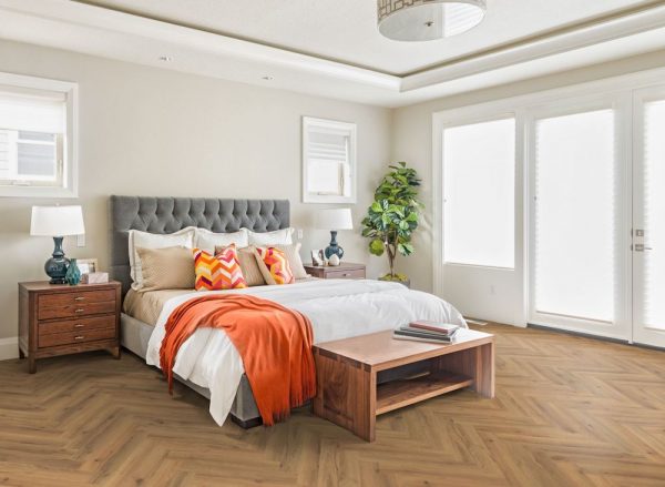 Ranch Oak Herringbone Flooring services for your bedroom