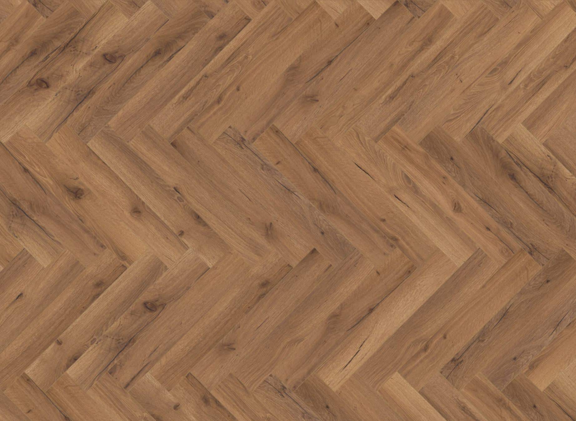 Oak Robust Fumed Herringbone flooring close up