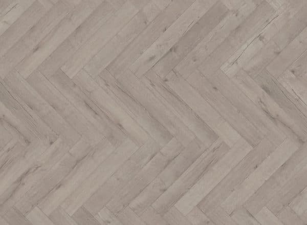 Oak Robust Grey Herringbone flooring close up