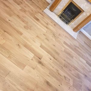 Engineered Oak Brushed & Lacquered room view