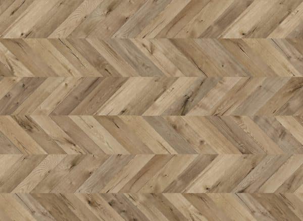 Kaindl Natural Touch Fishbone Oak Fortress Rochesta close up