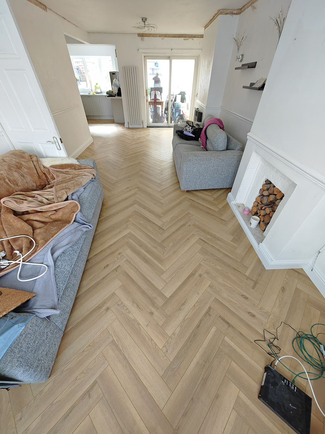 Get Warren oak herringbone flooring in your home today