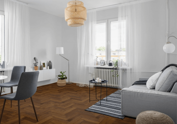 P3-HER-DSO Double Smoked Oak Herringbone flooring Lifestyle 3