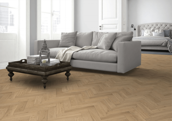 P3-HER-WO Whisper Oak Herringbone Flooring Lifestyle 4