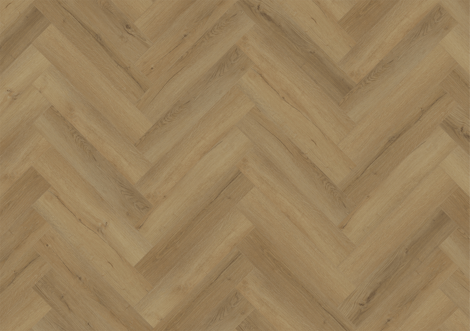 SPC-HER-BO Barley Oak Herringbone flooring Frontal