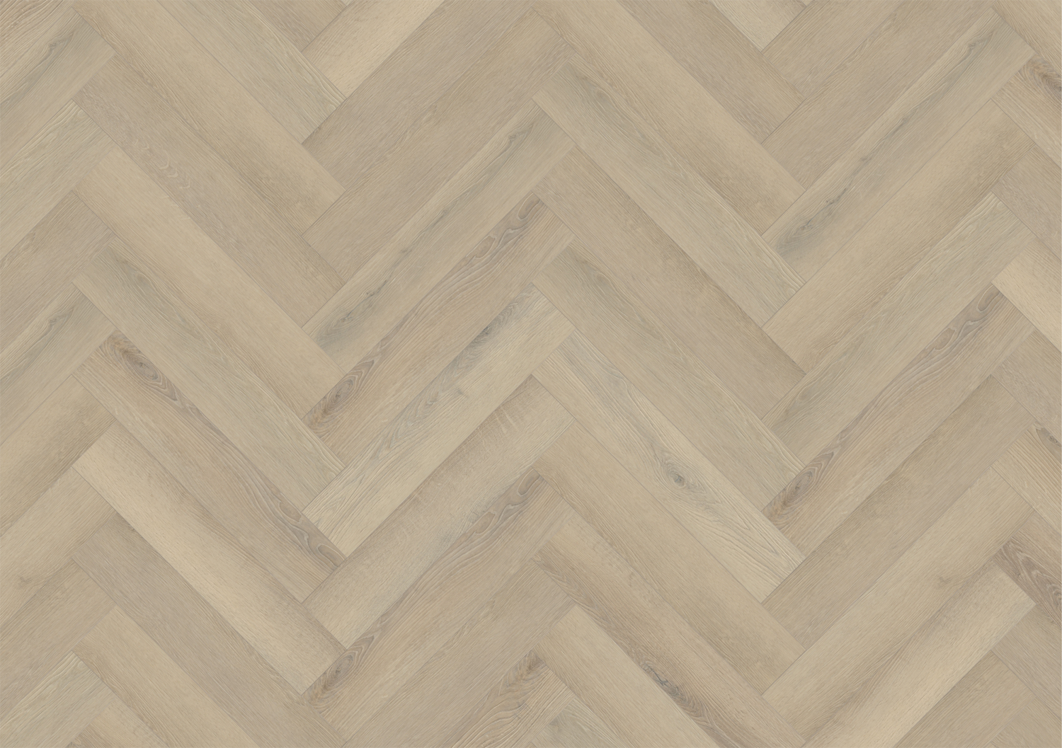 SPC-HER-SSO Seashell Oak Herringbone flooring Frontal