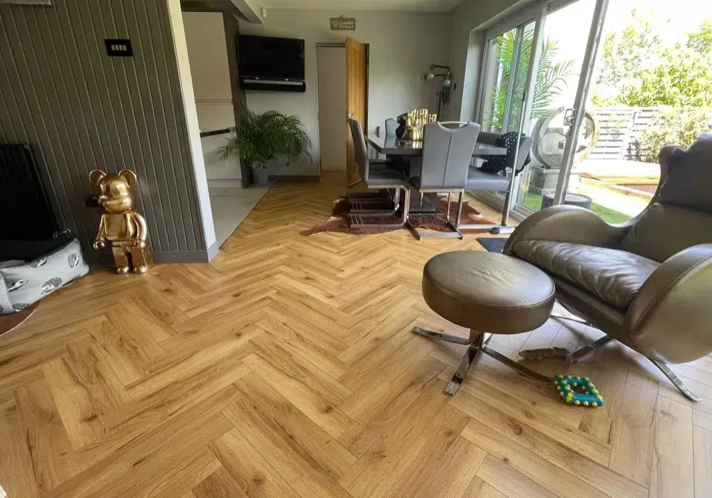 Herringbone floors in Ipswich